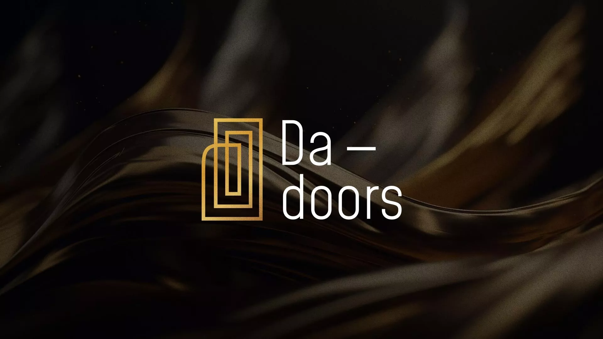 Разработка логотипа для компании «DA-DOORS» в Судже